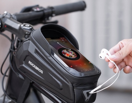 Túi treo trước xe đạp có màn hình cảm ứng TPU